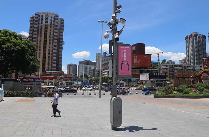 light pole screens