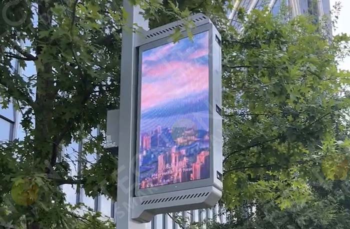 double-sided pole banner