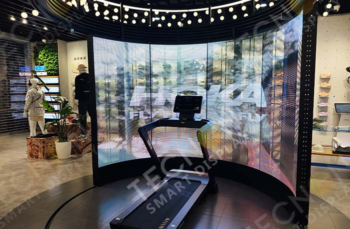 Transparent LED panel