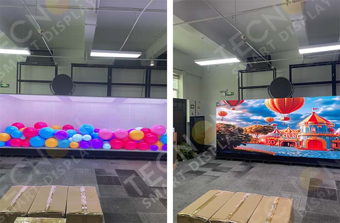 led poster screen