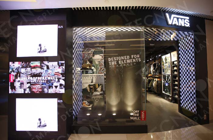 Indoor LED Advertising Screen Enhances Vans Store in Shanghai - Showcase - 2