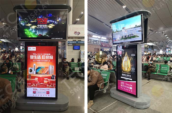 Indoor led digital signage used for advertising