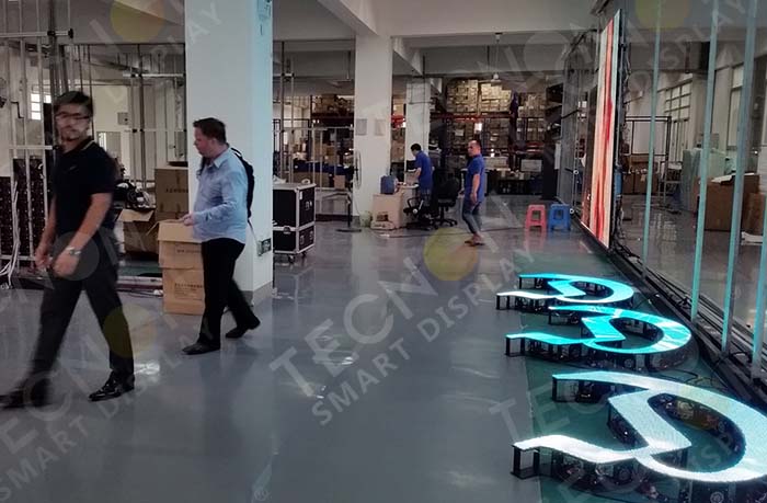 LED Signage Screens for Cabbeen Menswear Brand