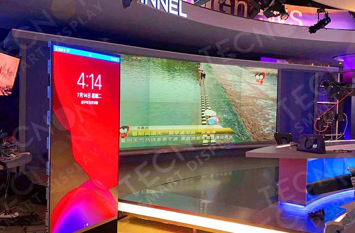 Seamless fine pitch LED display in Wenzhou media center