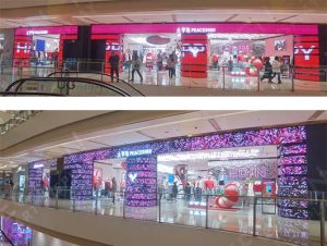 PEACEBIRD Store Chongqing: Transforming Retail with LED Video Display