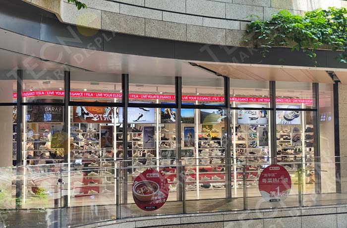 Fila Shenzhen Store Upgrades Visual Display with Indoor LED Display Screens