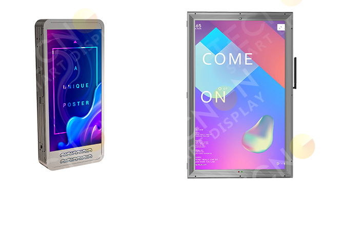 die-cast aluminum LED pole screen