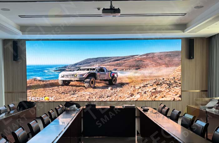 P1.538 fine-pitch LED wall screen in Xiamen