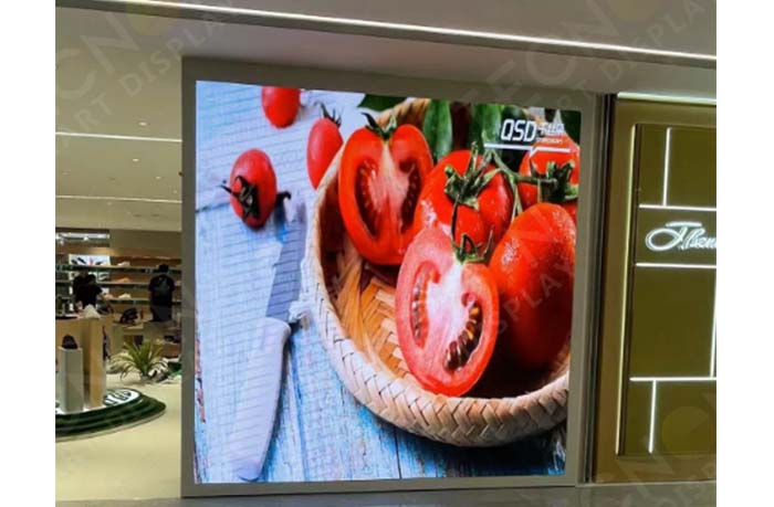 ECCO Tangshan Store Uses Indoor Strip LED Screen to Enhance Visual Impact