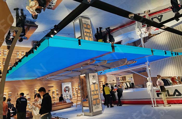 Indoor LED Screens Project at Fila Flagship Store, Xi’an Indoor LED Screens Project at Fila Flagship Store, Xi’an