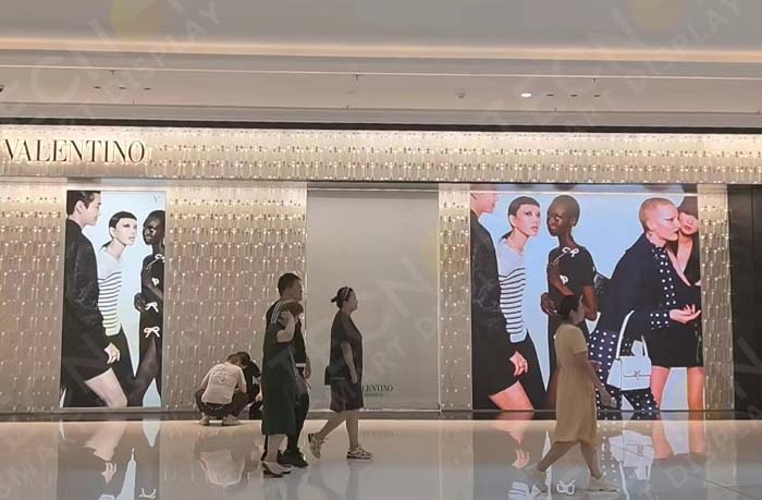 P1.86 fine pitch LED panel for indoor retail display