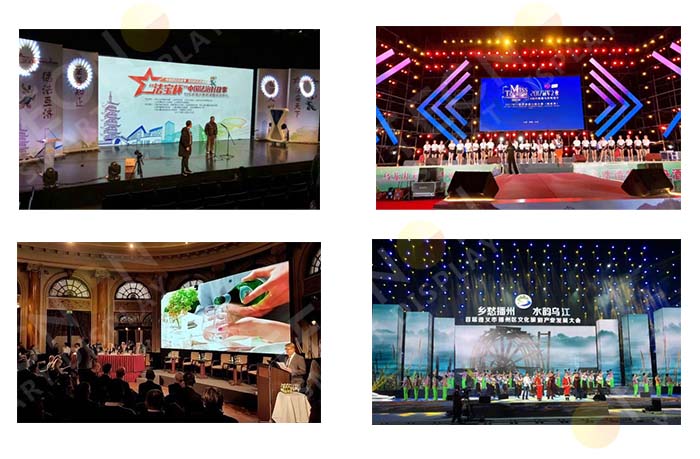 HD LED screen for stage at live event