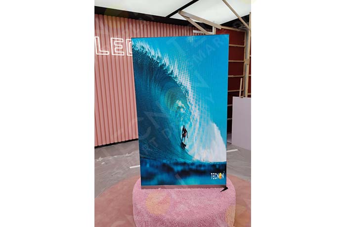 Customed LED screen at Peacebird Fashion Center Ningbo