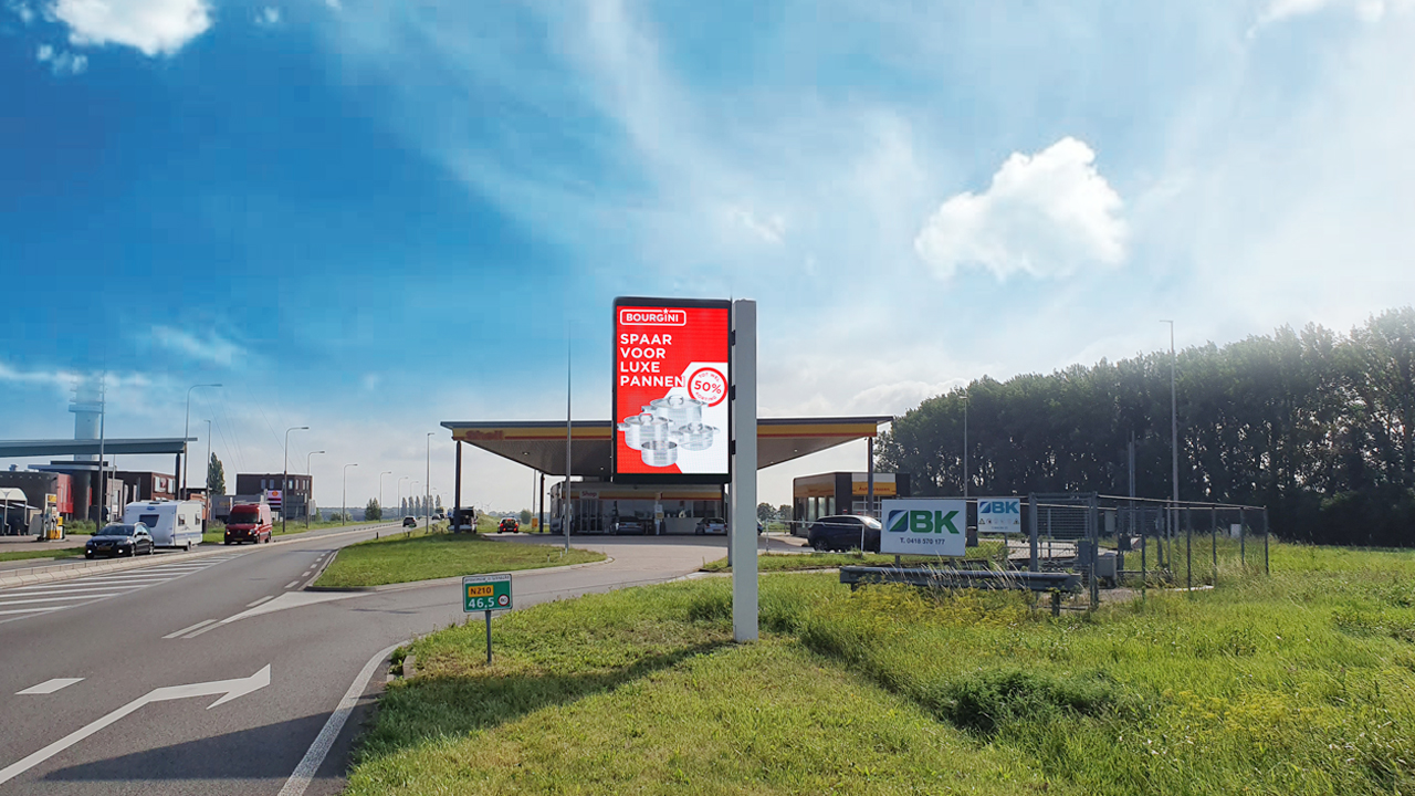 LED Pole Screen Powering Smart City