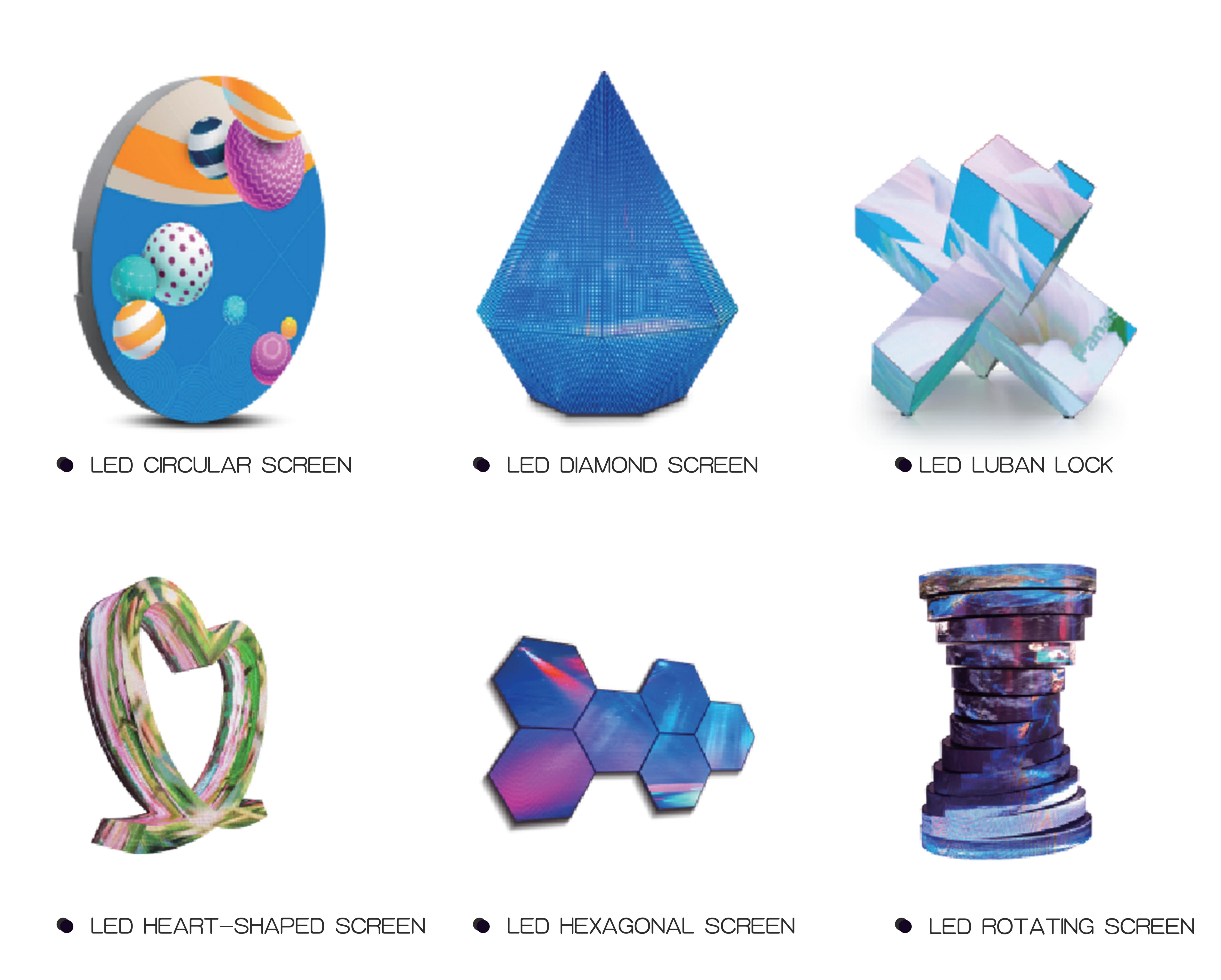 Custom Shape LED Display Details 01