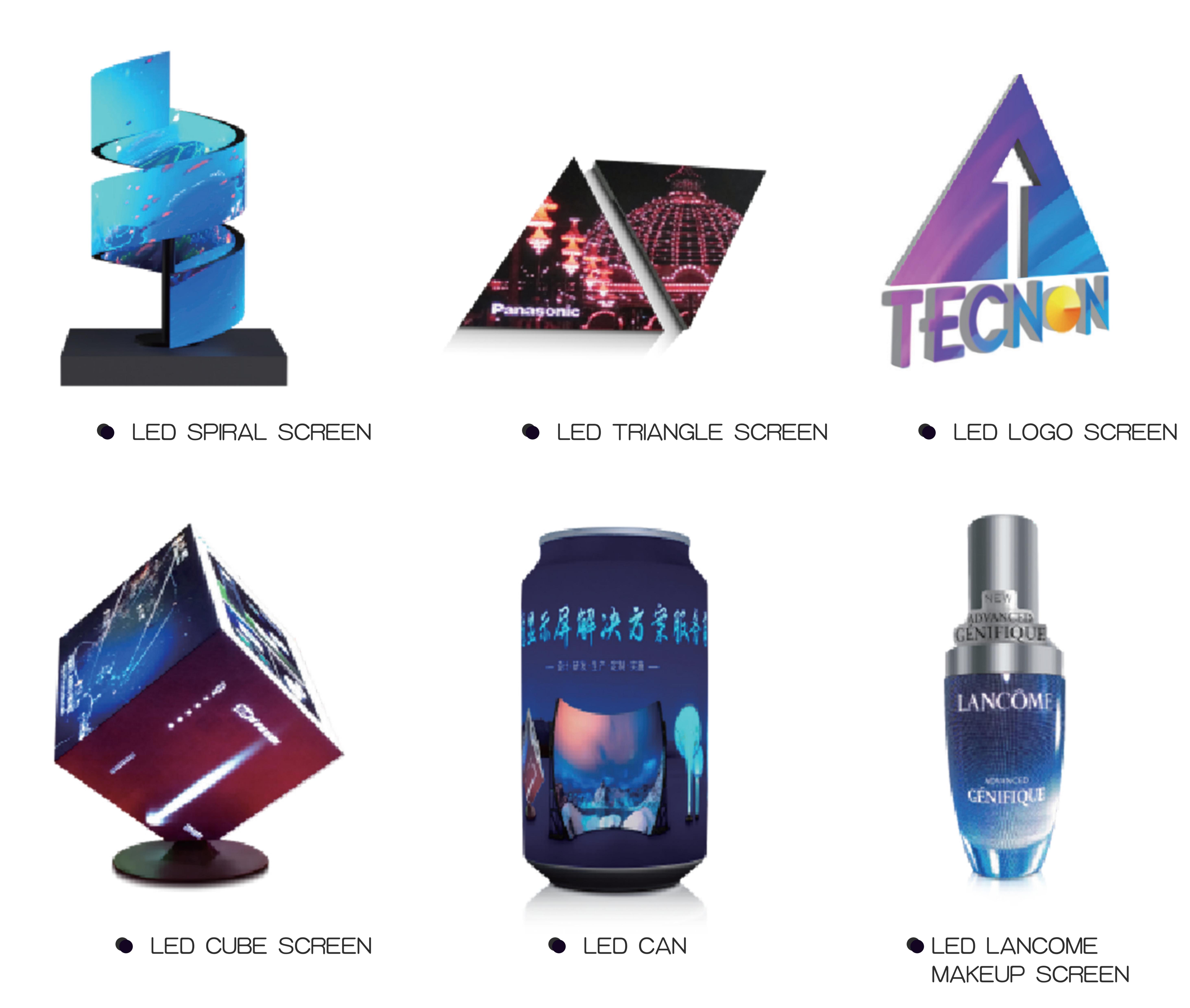 Custom Shape LED Display Details 02