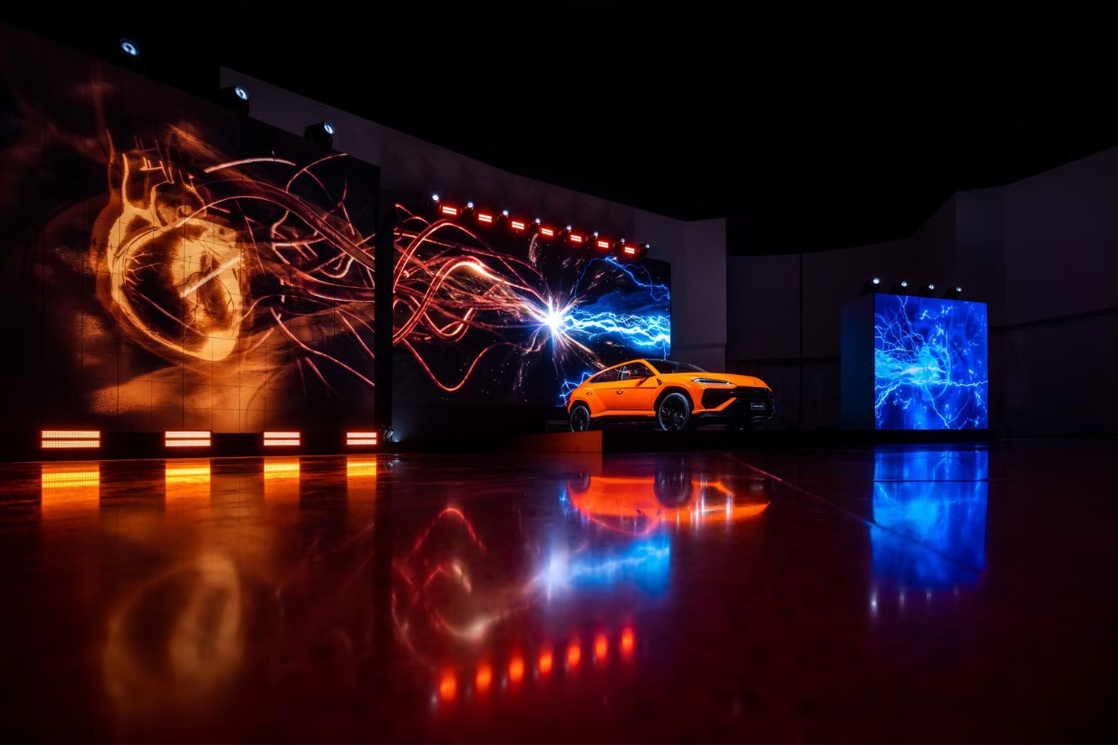 Custom Shape LED Matrix Display