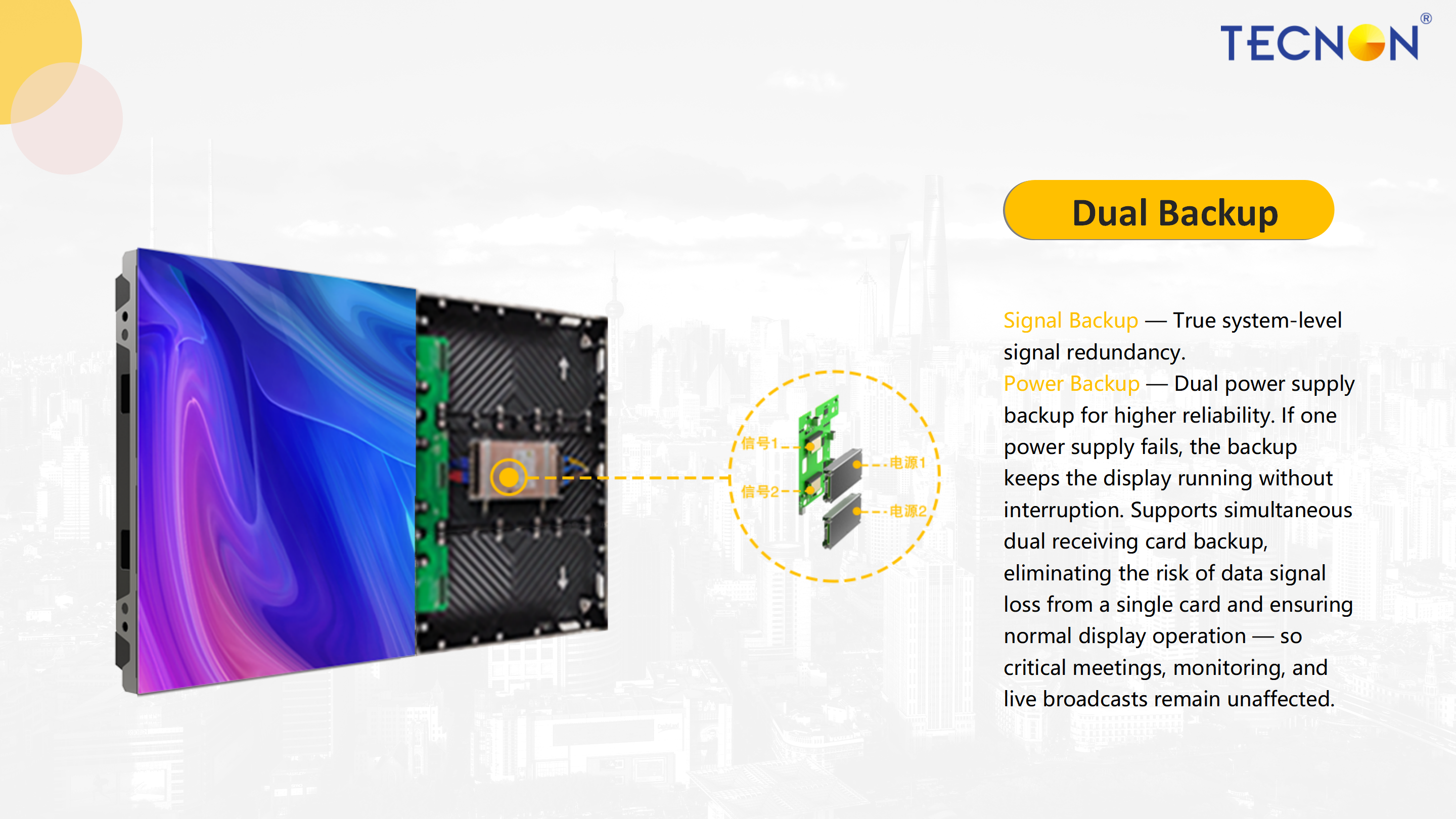 Indoor COB LED Screen details 13