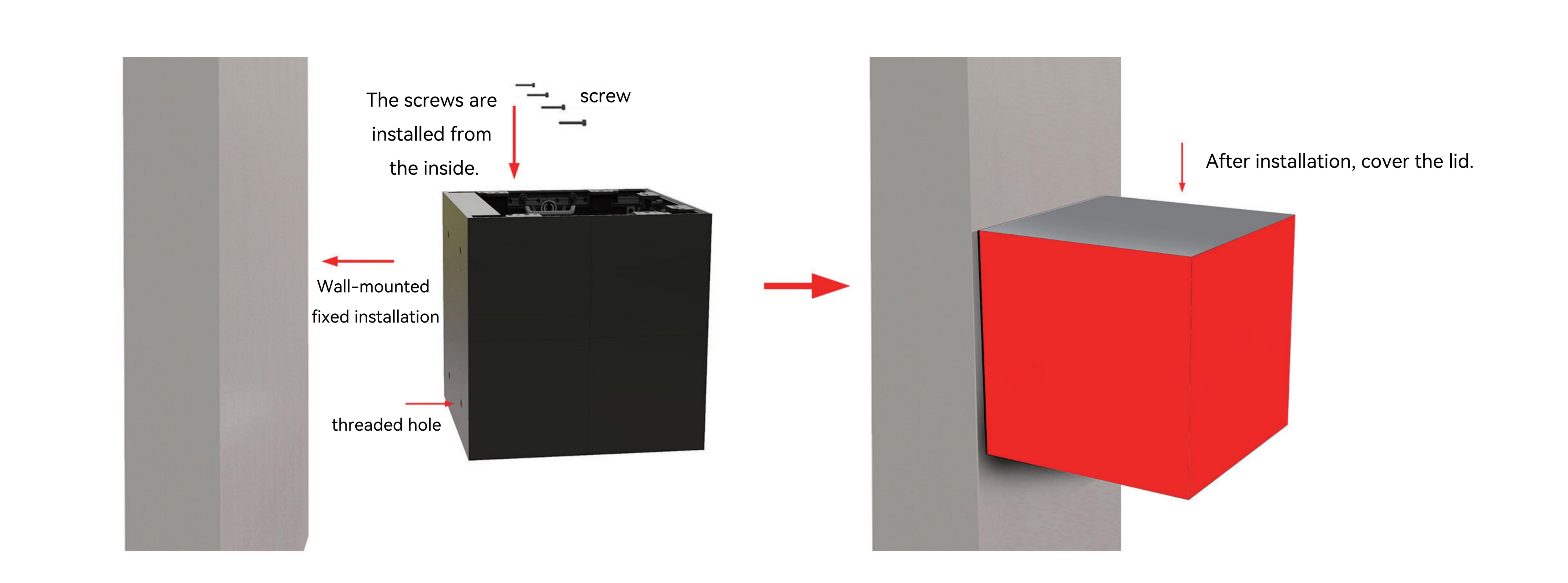 Magic Cube LED Display Details 03