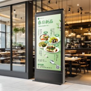 Outdoor Floor Standing Digital Signage