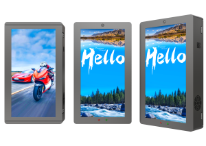 TL320X640 Double Sided LED Pole Screen
