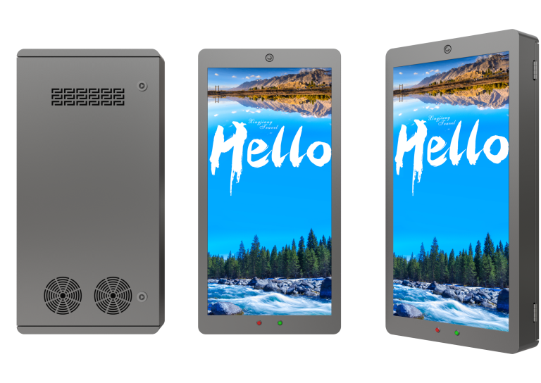TL320X640 Single Sided LED Pole Screen Feature Photo