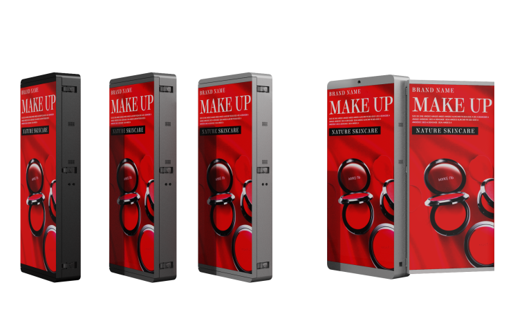 TL512X1024 Double Sided LED Pole Screen Feature Photo