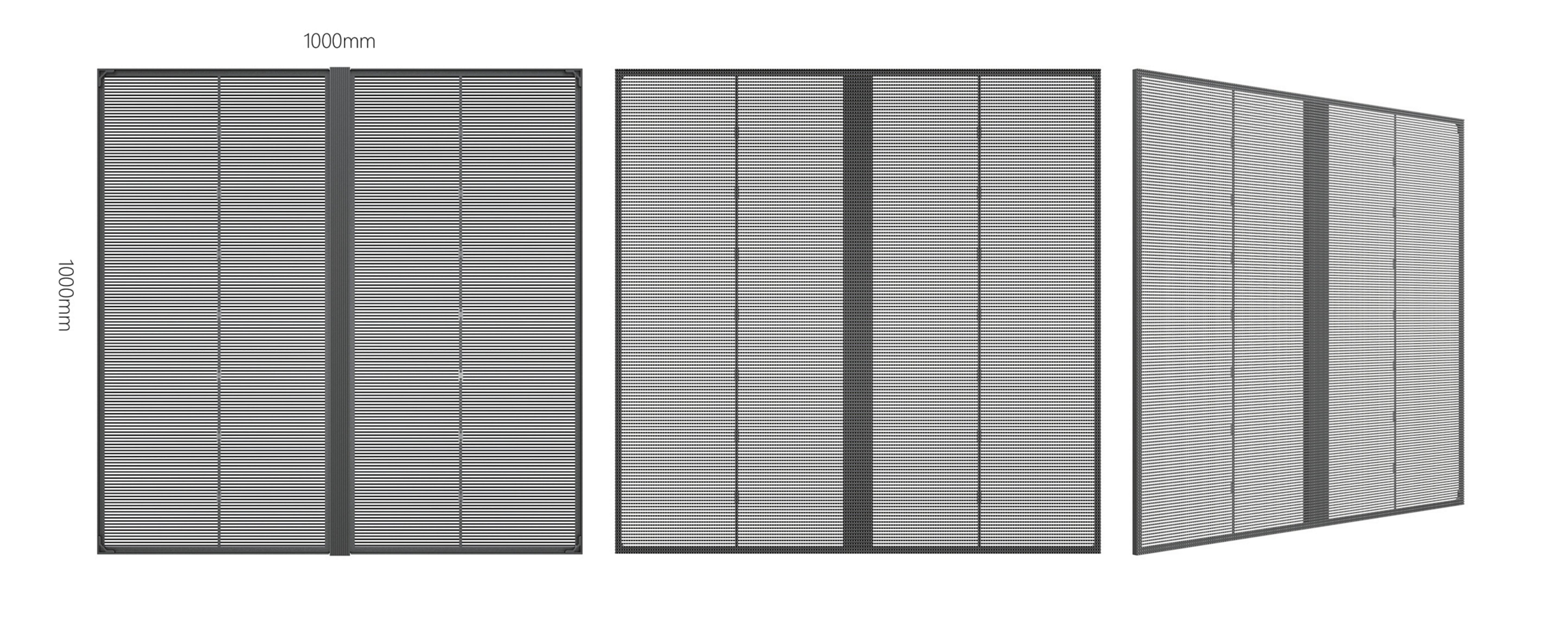 Tecnon Transparent Screen Series Details 03 dimension