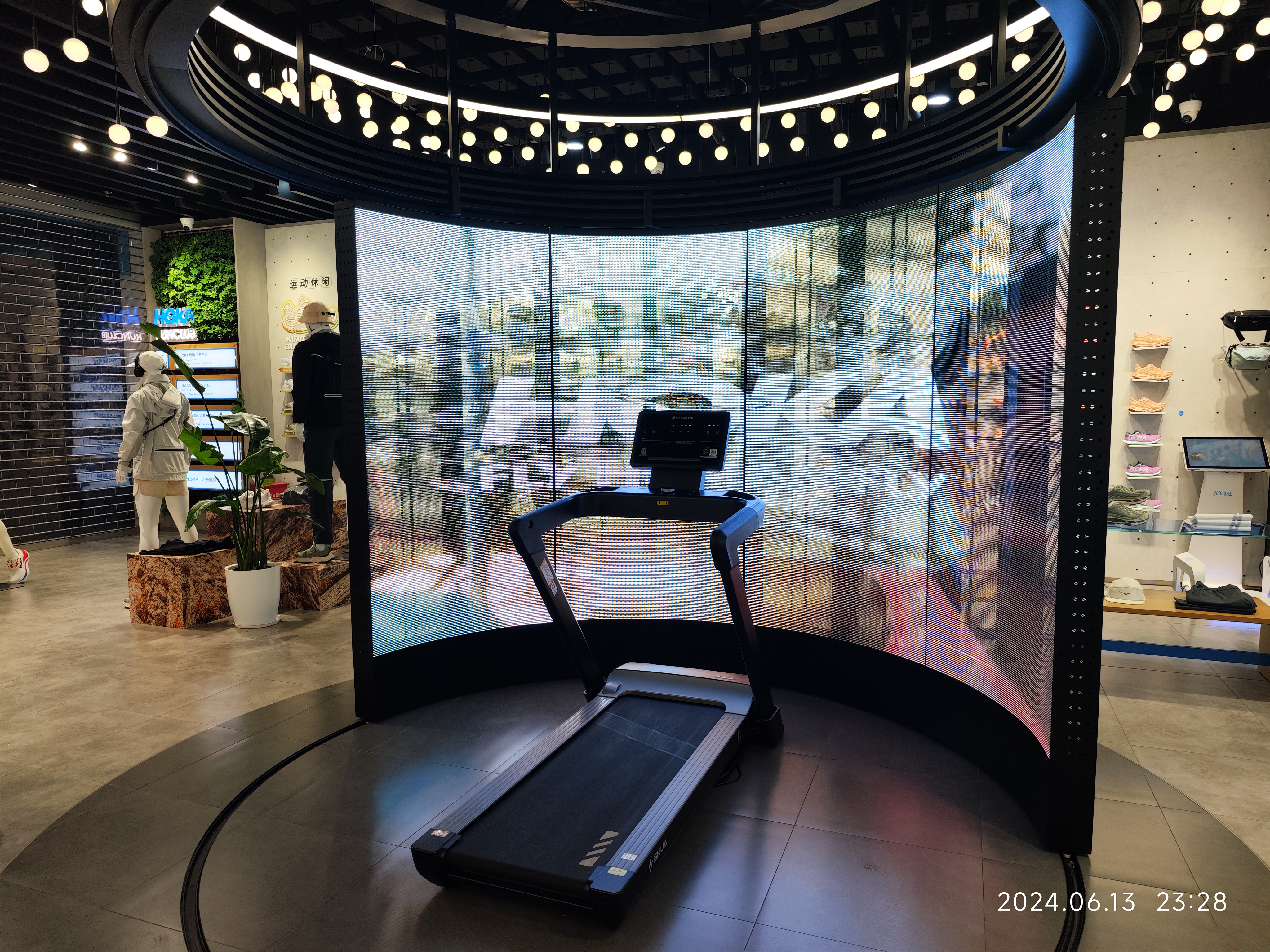 Transparent LED Mesh Screen Series application 01