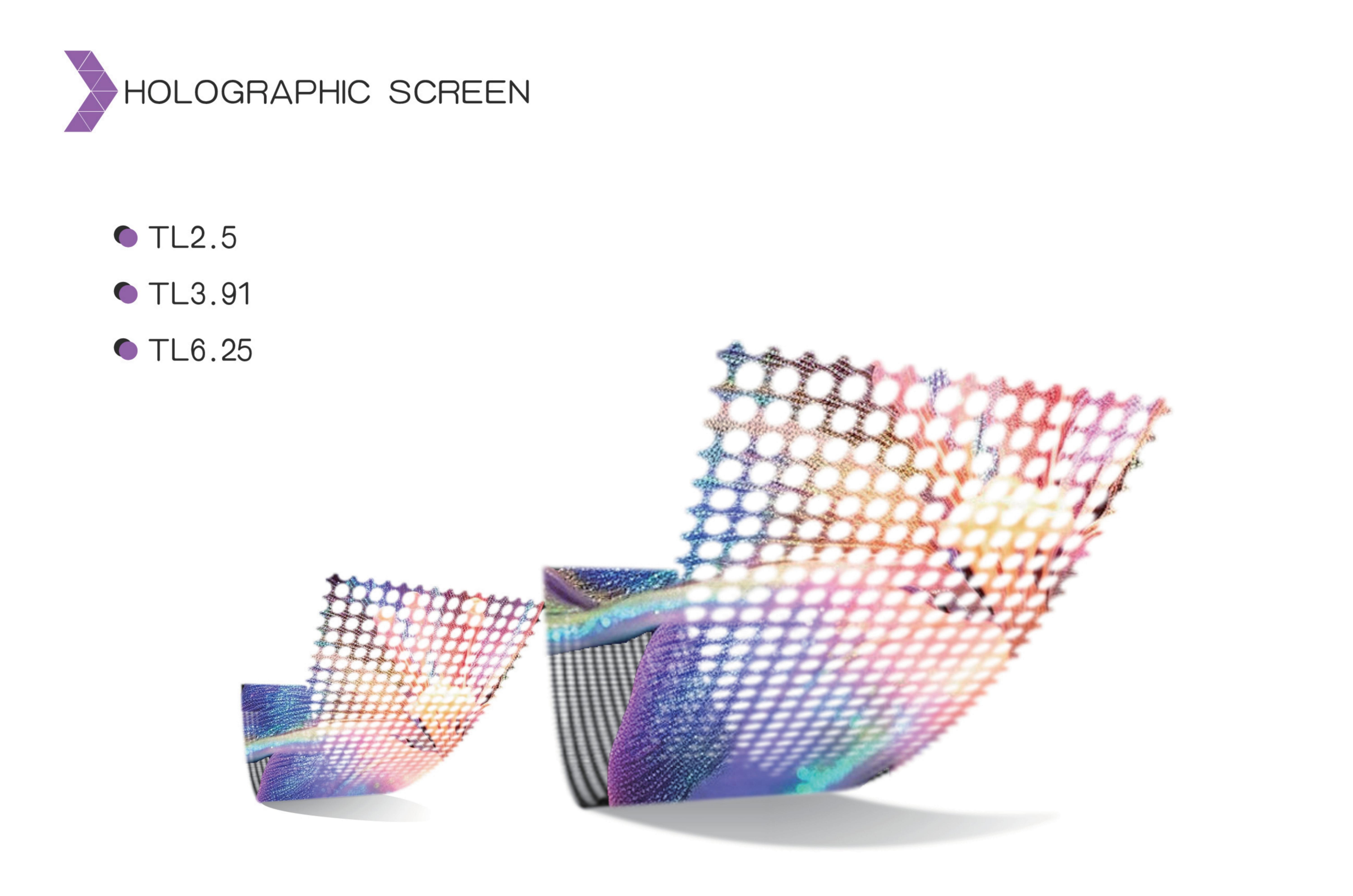Transparent LED Mesh Screen Series details 01